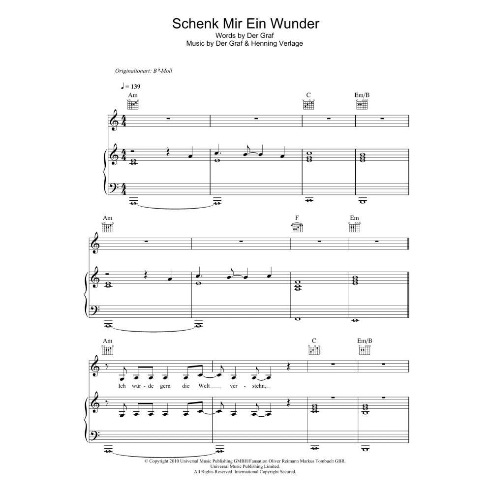 Schenk Mir Ein Wunder
